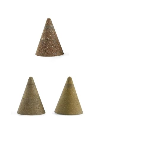 50/100/200グリット コーンシェイプ ダイヤモンド研磨ホイール ストーングラインディングヘッド タイルトリミング 花崗岩 大理石 アングルグラインダー ツールパーツ wanglan(100 Grit)