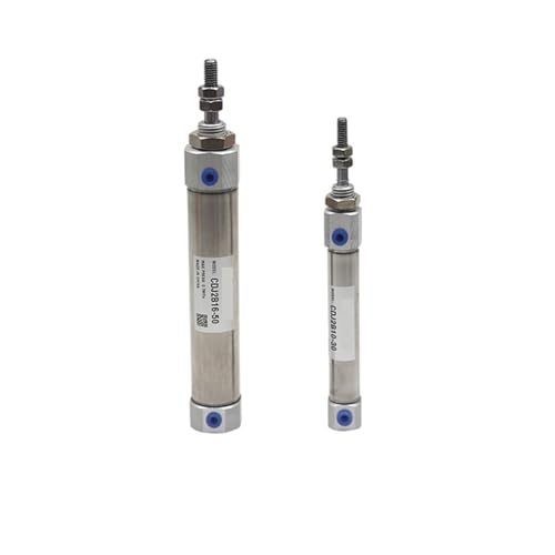 Mini cilindro de acero inoxidable serie CJ2 y carrera ajustable de 5 a 60 mm 3