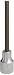 Produktbild STAHLWILLE Nr. 1054/2054 Schraubendrehereinsatz 12,5 mm (1/2") f.INHEX Innensechskantschrauben Schlüsselweite 7 mm L.120 mm