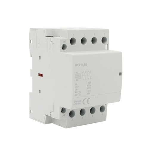 Contacteur modulaire domestique 4P 40A pour automatiser le chauffage et la charge de voiture