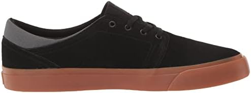 DC Men's Trase SD Skate Shoe, Black/Grey/White, 10 | Image 5