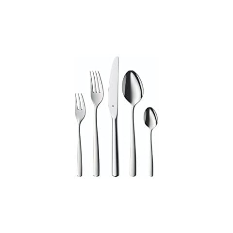 WMF Cutlery Set 60-Pieces for 12 Persons Boston Cromargan 18/10 Stainless Steel Brushed Cover