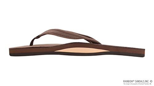 Image of Rainbow Sandals Women's Single Layer Leather Sandal Narrow Strap