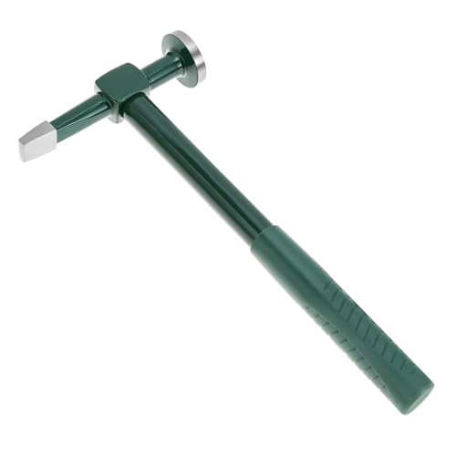 QWORK Sheet Metal Hammer Auto Body Planishing Hammer for Car Dent Repair 11.8 L x 5.7 W Professional Autobody Repair Tool for Metal Shaping Panel Beating & Woodworking
