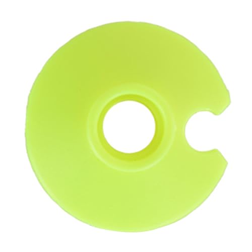 Gitohoni ハイキングポールバスケット 耐摩耗性 スキーポールバスケット 簡単装着 ウォーキングスティック サポート力 トレッキングポール アウトドア雪原に適用, 緑