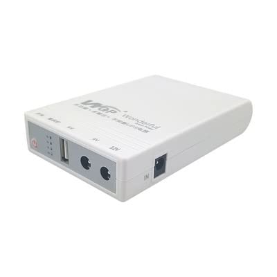 Durable Mini Portable UPS 8000/8800/10400mAh Uninterruptible Power Supply for WiFi,Router Backup Power Adapter（7 Models）(5V-12V)