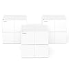 Tenda Nova MW6 Mesh WiFi System - AC1200 Whole Home WiFi Mesh Router for 3500 sq.ft Coverage - Dual-Band Gigabit Mesh Network for 90 Devices - Seamless Roaming, Easy App Setup, 3-Pack