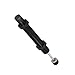 Hydraulic Shock Absorber Adjustable Damping Cylinder for Industrial Automation Equipment, Heavy Duty Spring with Leak Resistant Oil Seal, Stainless Steel Piston Rod, 8-10kg Load, Black(AC1425)