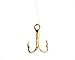 Eagle Claw 673-14 Lazer Sharp Classic Snelled Treble Hooks