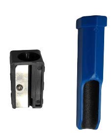 JBB Snooker Pool Combo of Cue Tip Repair Kit (Wooden Tip Clamp, Tip Shaper/Trimmer, Tip Sharpener) 2