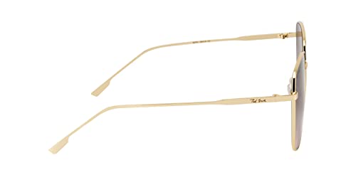 Image of Ted Smith Men's Women's UV Protection Metal Square Sunglasses