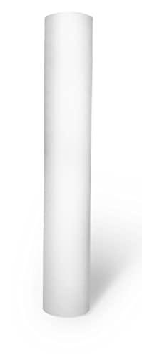 1 Rollo Papel Camilla Crepado Blanco 59 cm x 70 metros | Papel Camilla Masaje Textura Lisa