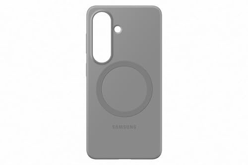 Samsung Galaxy S26 Silicone Magnet Phone Case, Soft-Touch, Durable Grip, Great Feel, Gray