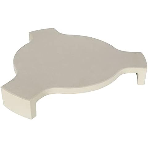 TAILGRILLER 76250 Heat Deflector for Pit Boss K22, 60130 Heat Deflector for Louisiana Grills K22, Ceramic Pizza Stone Smoking Stone Plate Setter Replacement for Kamado Grill Cover