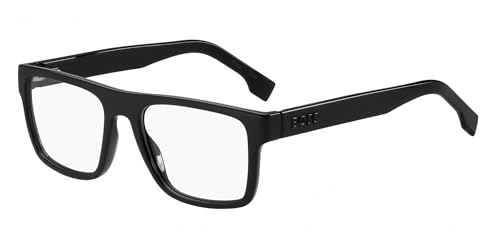 Boss 1652 Gafas Hombre moda urbana con montura negra y cristales clasicos