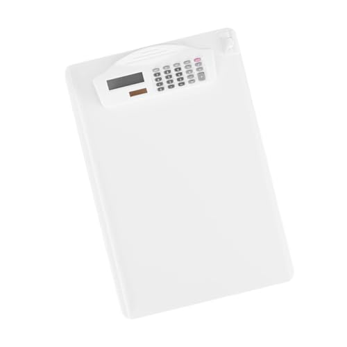 Organisateur de documents A4 en plastique avec calculatrice et bloc-notes de bureau GALPADA