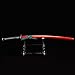ShadowDancer Handmade Full Tang Katana Sword - Authentic T10/1095 Steel Blade with Real Hamon, Clay Temper, Perfect for Iaido, Martial Arts Practitioners, and Collectors (GoldRed)