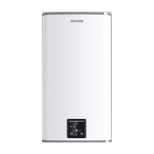 Thermor Groupe Atlantic Termo Electrico 100 litros | Calentador de Agua Vertical, Serie Square Connect, Instantaneo - Aislamiento de alta densidad