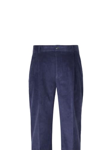 Paul Fredrick Men's Cotton Stretch Corduroy Pleated Pants2