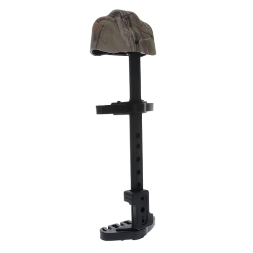 Image of TRUGLO Loc-Down 4-Arrow Ultra-Quiet Lightweight Composite Vibration-Absorbing Left-Hand Convertible Bow Hunting Archery Quiver
