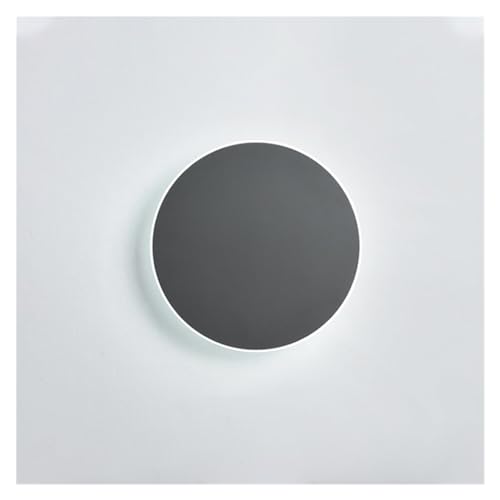 Applique intérieure LED ronde 15W luminaire tactile gris blanc froid applique murale