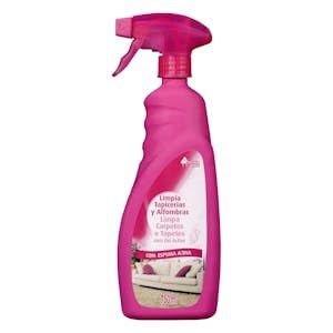 Limpia Tapicerías y Alfombras con espuma activa Bosque Verde con pistola Botella 750 ml Pack 2