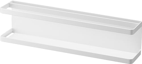 山崎実業(Yamazaki) マグネット 冷蔵庫横 サプリ & 調味料ラック ホワイト 約W40×D8×H10cm タワー tower スパイスラック トレー収納 一括収納 2188 山崎実業(Yamazaki) マグネット 冷蔵庫横 サプリ & 調味料ラック ホワイト 約W40×D8×H10cm タワー tower スパイスラック トレー収納 一括収納 2188