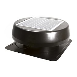Solar Powered Exhaust Fan and Ventilator - 15W - Adjustable - 14"