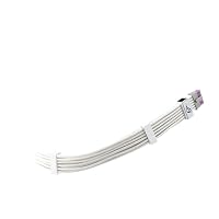 ASUS ROG Equalizer White geätztes 12-V-2x6-PCIe-Kabel – Ansicht 6