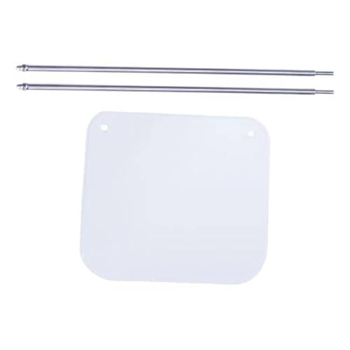 Colaxi Baffle Board Face Shield Professional Glass Edge Grinder Acrylic Bezel Splash Guard for Shell Stained Grinder Diamond Ceramic