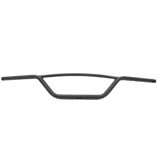 Guidon moto 25mm XL883 XL1200 Dyna Softail Chopper Cafe Racer noir