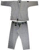 Ring to Cage NO PATCH Brazilian Jiu Jitsu Kimonos - White (A2, White)