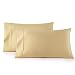 HC Collection 1500 Thread Count Egyptian Quality 2pc Set of Pillow Cases, Silky Soft & Wrinkle Free (ALL COLORS/SIZES)-Queen Size (Standard), Camel