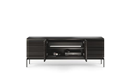 Bdi Corridor 7129 Media Console, Charcoal #TOP2