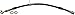 Dorman H621753 Brake Hydraulic Hose for Select Suzuki Models