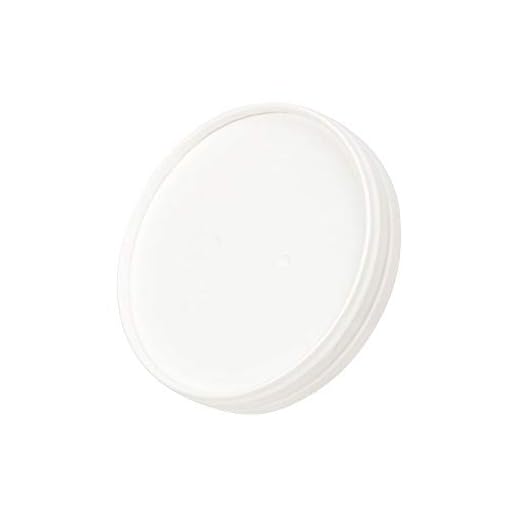 BIOZOYG Tapas de Membrana de cartón Blanco 25 Pzas. Ø 9,8 cm I Tapa de Papel Vaso para Llevar I Recubierto de PLA bioplástico Permeable al Vapor I con Orificios de Vapor I Cartón Doble Resistente