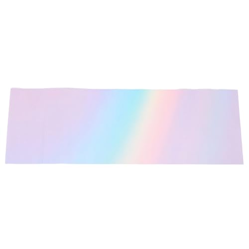 Parliky Lija para Monopatín Diseño Arcoíris Cinta Adhesiva Antideslizante para Skate de 1 Pieza Grano Grueso de de Silicio Resistente para Tablas de Surf Terrestre y Monopatines de