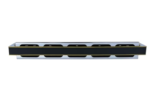 Image of Mozart Harmonica Mouth Organ, 24 Holes 48 Tones Key of C, Professional Tremolo Harmonica for Adults & Beginners, Musical Instrument for Blues, Folk, Rock, Jazz