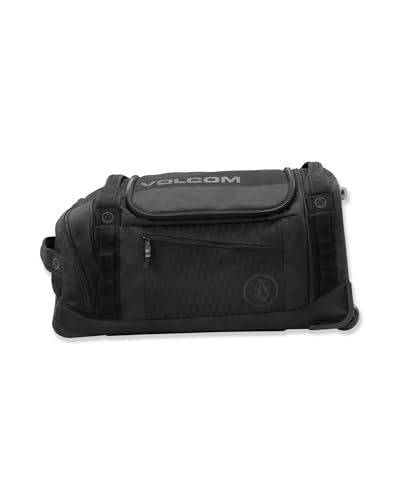 Volcom Standby Rolling 77L Travel Duffel Bag, Black3