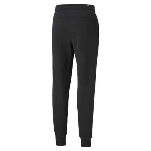 Image of PUMA Men's Essentials Fleece Sweatpants (Available in Big and Tall Sizes), Dark Gray Heather, 3X-Large