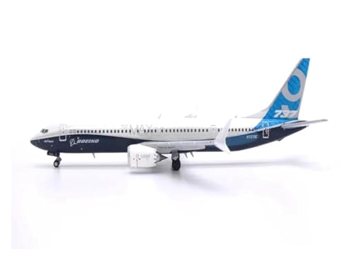 Modelo de avión B737 MAX9 1/400 ideal para decorar despachos y vitrinas N7379E 2