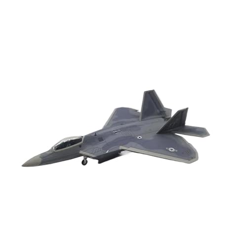 F-22 Raptor fighter modelo militar juguetes diecast metal kit de avión escala 1/72