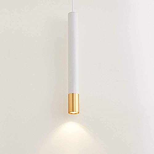 Lampe suspendue LED 7W en aluminium avec trois couleurs dimmables pour plafond