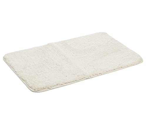 Amago Mikrofaser Badteppich, 100% PES, 50 x 80 cm - Creme Cover