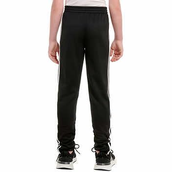 Adidas Boys Jogger Three Strope Detail On Seam Pockets (Black, M)4