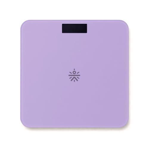 Image of Cult Active body Weighing scale, LCD display, Weight Machine, 180 Kg, Batteries included, Tempered Glass Platform, Ideal for Home Use, Purple.