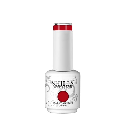 Image of SHILLS PROFESSIONAL UV /LED Soak Off Gel Polish Finish Color Shade 116, 15 Millilitres