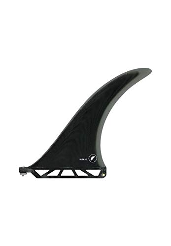 Futures Mens 8 Solid Black Smoke