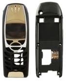 housing Cover for Nokia 6310i (front / back / gold-black)
