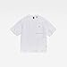 G-STAR RAW Mens Boxy Chest Pocket Short Sleeve T-Shirt, White, X-Large US